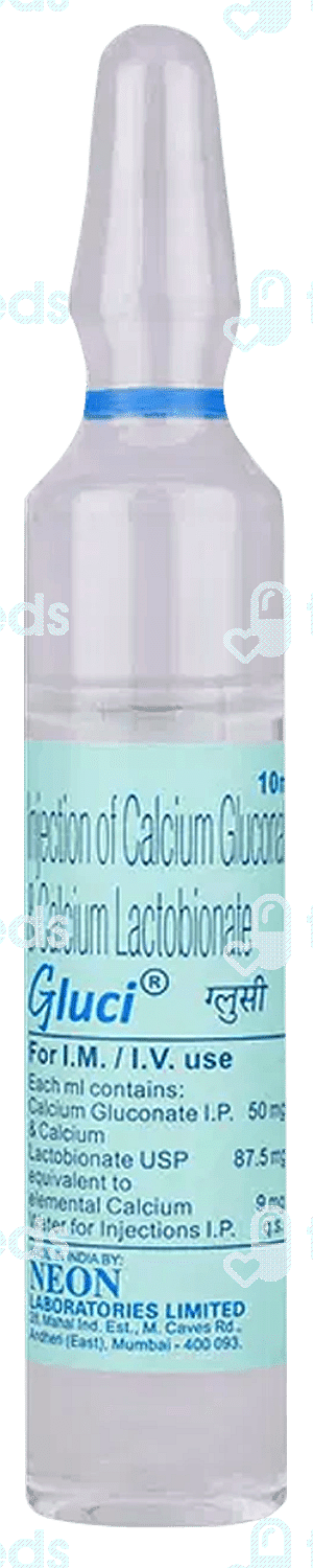 Gluci 50/87.5 MG Injection 10 ML