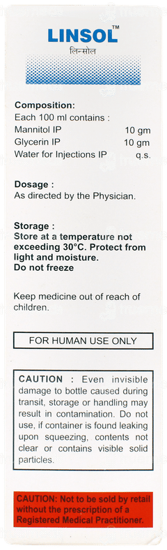 Linsol Infusion 100ml