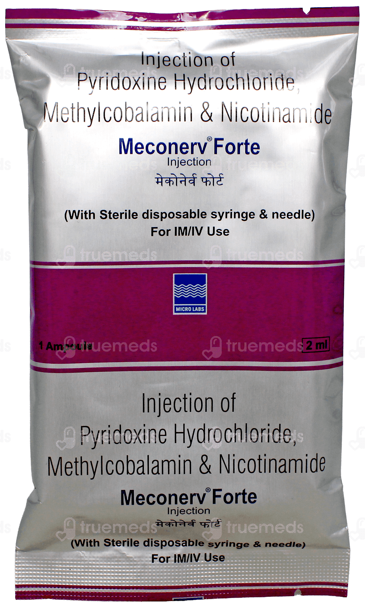Meconerv Forte Injection 2 Ml - Uses, Side Effects, Dosage, Price