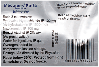 Meconerv Forte Injection 2Ml
