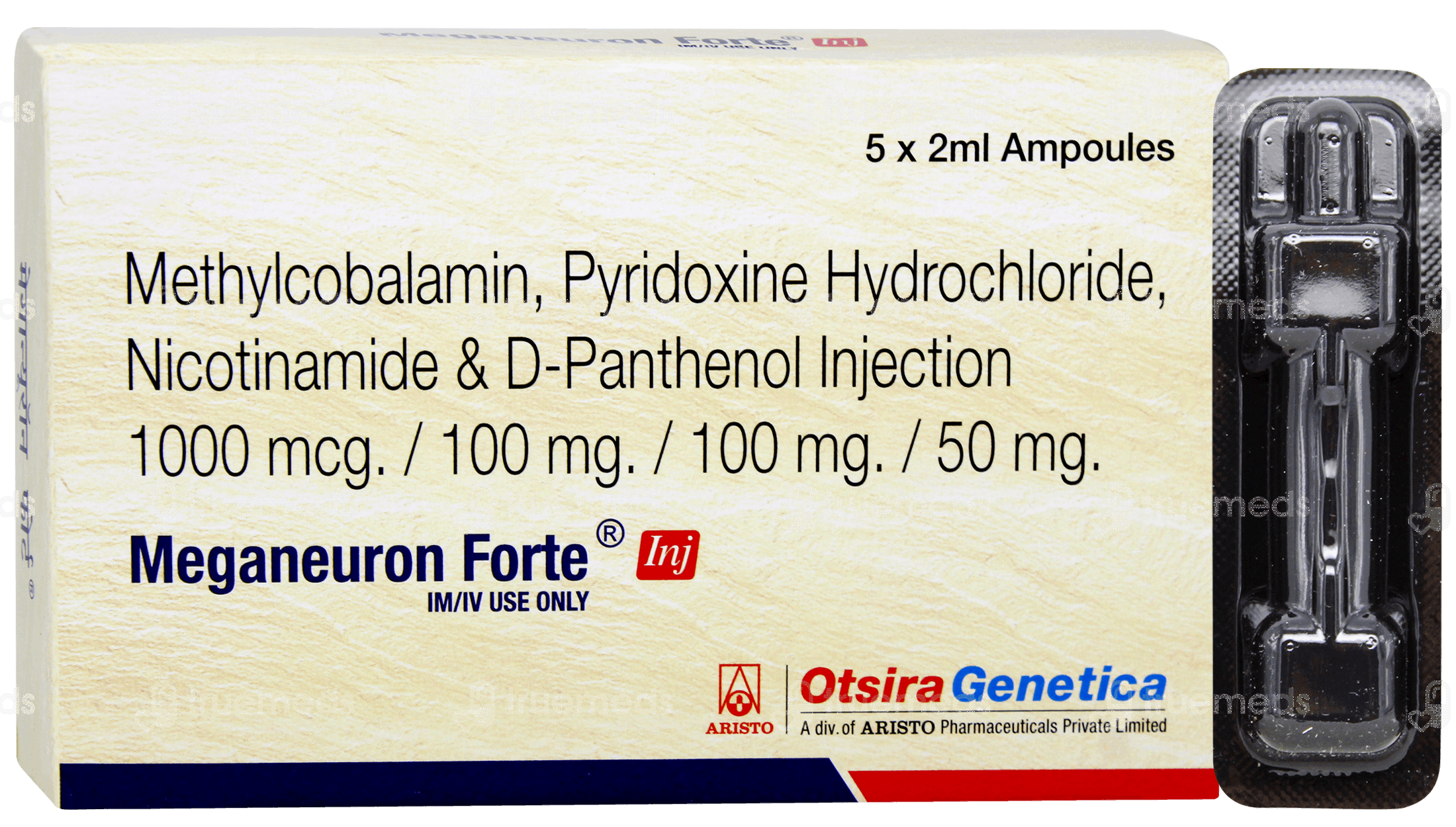 Mega Neuron Inj Meganeuron Forte Injection 2 Ml - Uses, Side Effects, Dosage, Price ...
