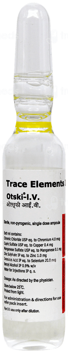 Otsky Inj Otski Injection 3 Ml - Uses, Side Effects, Dosage, Price | Truemeds