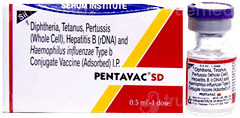 Pentavac Sd Vaccine 0.5Ml