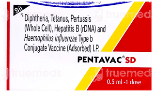 Pentavac Sd Vaccine 0.5Ml