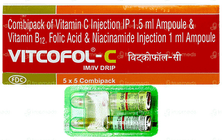 Vitcofol C Combipack Injection 2.5ml