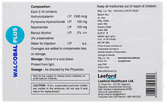 Walcobal Plus Injection 2ml