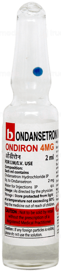 Ondiron 4 MG Injection 2 ML