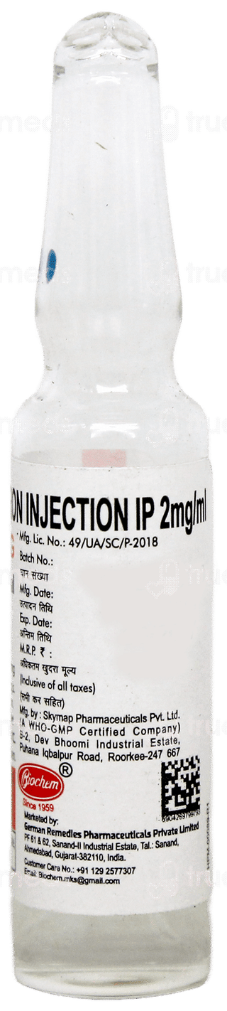 Ondiron 4 MG Injection 2 ML