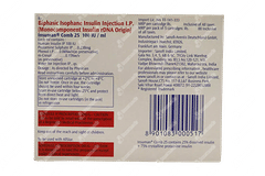 Insuman Comb 25 100iu Cartridges 3ml Pack Of 5 Injections Insuman Comb 25 100iu Cartridges 3ml Pack Of 5 Injections