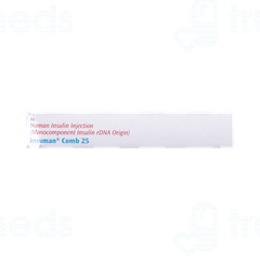 Insuman Comb 25 100iu Cartridges 3ml Pack Of 5 Injections Insuman Comb 25 100iu Cartridges 3ml Pack Of 5 Injections