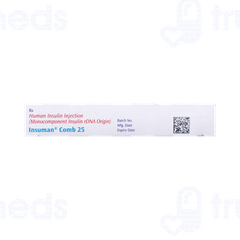 Insuman Comb 25 100iu Cartridges 3ml Pack Of 5 Injections Insuman Comb 25 100iu Cartridges 3ml Pack Of 5 Injections