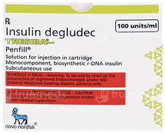 Tresiba Penfill 100Iu 3Ml Pack Of 5 Injections