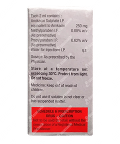 Nkacin 250 Injection 2ml