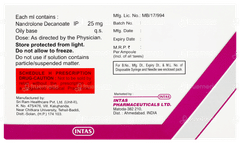 Deca Instabolin 25 Injection 1ml Deca Instabolin 25 Injection 1ml