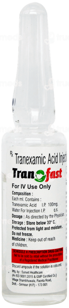 Tranofast Injection 5ml