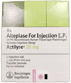Actilyse 20 Mg Injection 20 Ml