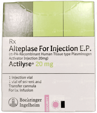 Actilyse 20 Mg Injection 20 Ml
