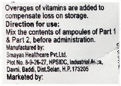 Eldervit 12 Injection 1Ml Eldervit 12 Injection 1Ml