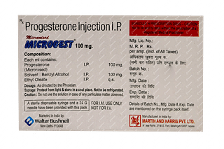 Microgest 100 MG Injection 1 ML