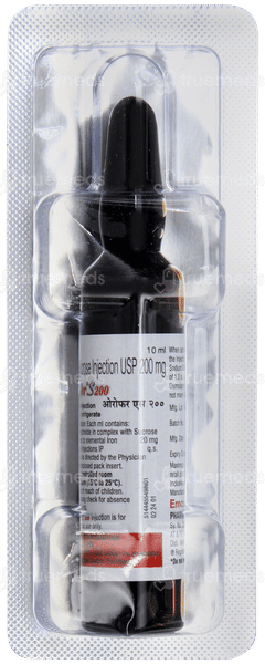 Orofer S 200 Injection 10ml