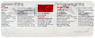 Orofer S 200 Injection 10ml