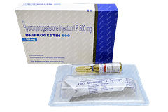 Uniprogestin 500 Injection 2ml