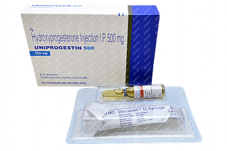 Uniprogestin 500 MG Injection 2 ML