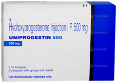 Uniprogestin 500 Injection 2ml