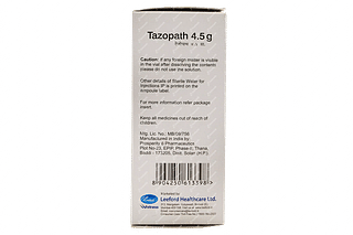 Tazopath 4000/500 MG Injection 20 ML