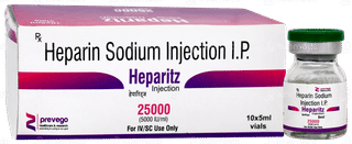 Heparitz 25000 Injection 5ml