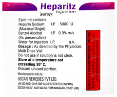 Heparitz 25000 Injection 5ml