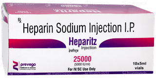 Heparitz 25000 Injection 5ml
