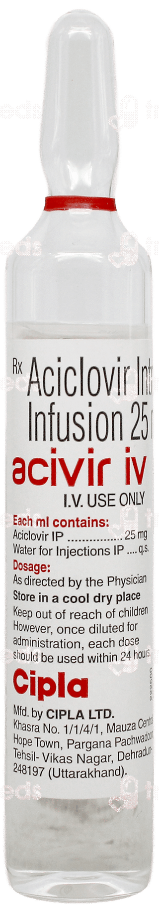 Acivir Iv Infusion 10Ml