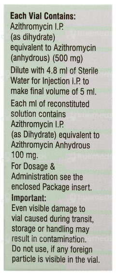 Azithral Injection 1 Azithral Injection 1
