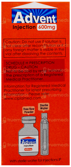 Advent 600Mg Injection 1 Advent 600Mg Injection 1