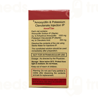 Amoxil Clav 1000/200 MG Injection 1