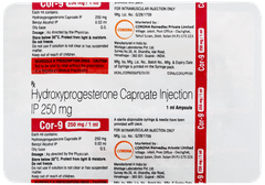 Cor 9 250mg Injection 1ml