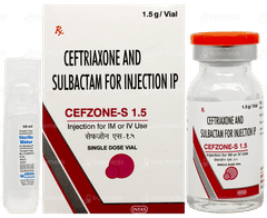 Cefzone S 1.5gm Injection 1 Cefzone S 1.5gm Injection 1