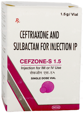 Cefzone S 1.5Gm Injection 1