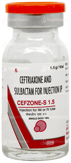 Cefzone S 1.5Gm Injection 1