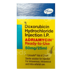 Adriamycin Rtu 50 Mg Injection 1 Adriamycin Rtu 50 Mg Injection 1