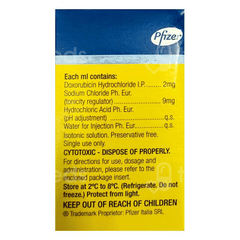 Adriamycin Rtu 50 Mg Injection 1 Adriamycin Rtu 50 Mg Injection 1
