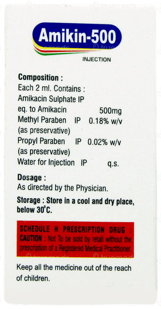 Amikin 500 Injection 2ml