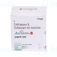 Actam S 1.5Gm Injection 1 Actam S 1.5Gm Injection 1