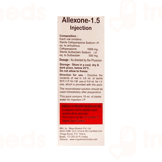 Allexone 1000/500 MG Injection 1