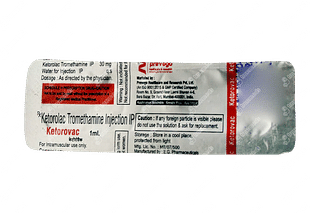 Ketorovac 30 MG Injection 1 ML