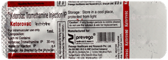 Ketorovac Injection 1Ml