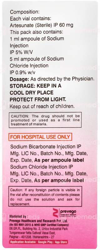 Falcivac 60mg Injection 1