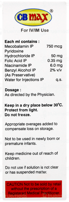 Cb Max Injection 2ml Cb Max Injection 2ml