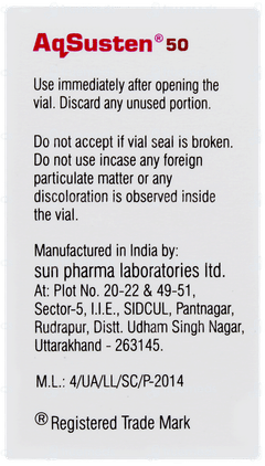 Aqsusten 50 Injection 2.237ml Aqsusten 50 Injection 2.237ml